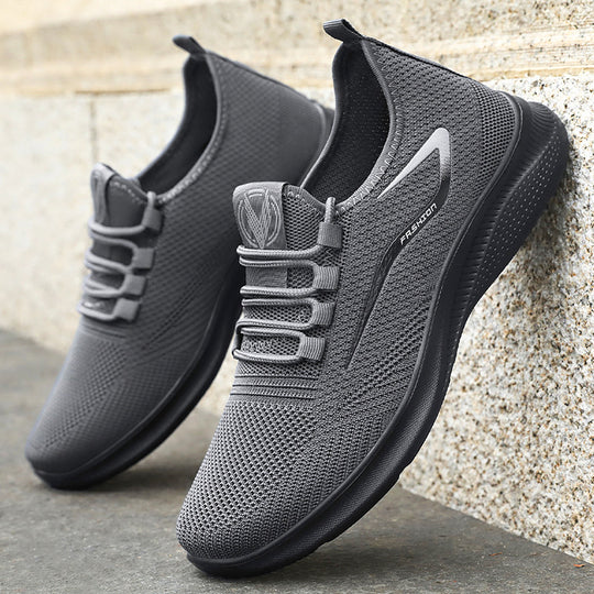 Herren nan atmungsaktive Strick-Sneaker mit sockenähnlichem Schaft und flexibler Komfortlaufsohle Shop Nory