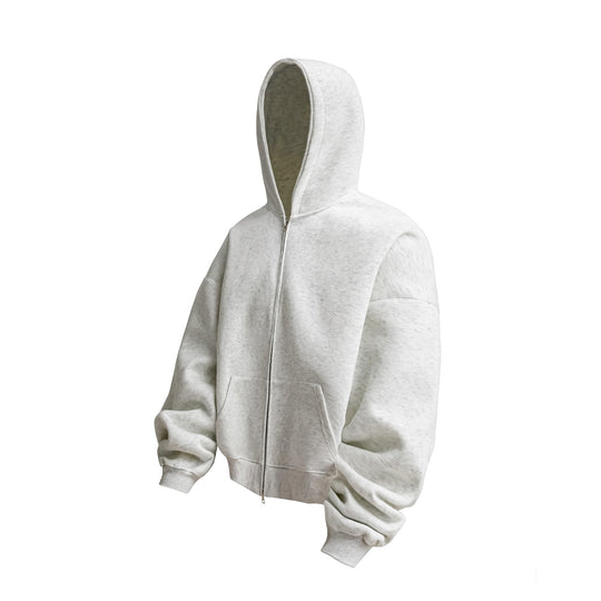 Unisex Oversized Kapuzen-Zipjacke mit Thermalfleece und Kängurutasche Shop Nory
