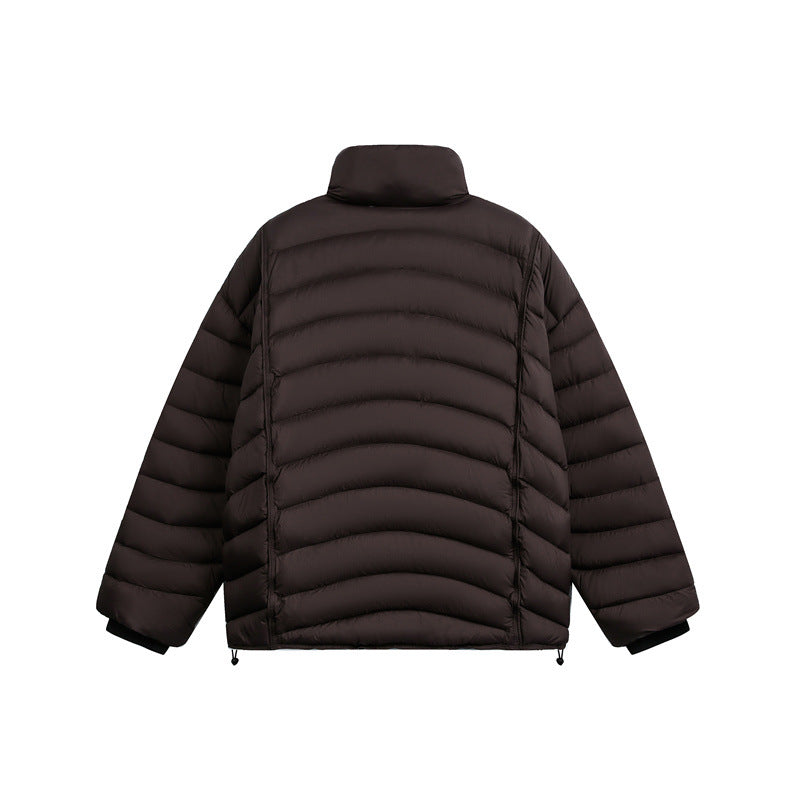 Damen Kurz geschnittene ultraleichte Steppjacke mit Stehkragen Shop Nory