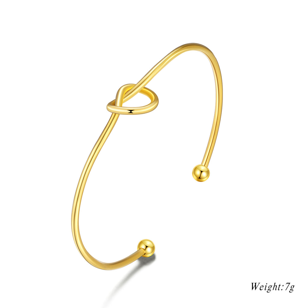 Damen offenes Armband mit Herzdesign Shop Nory