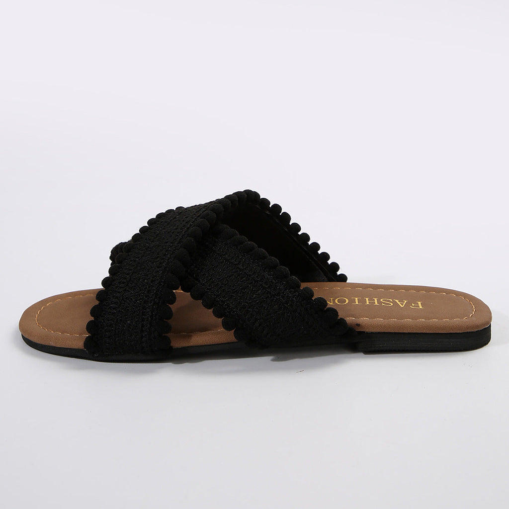 Damen trendige Riemen-Sandalen