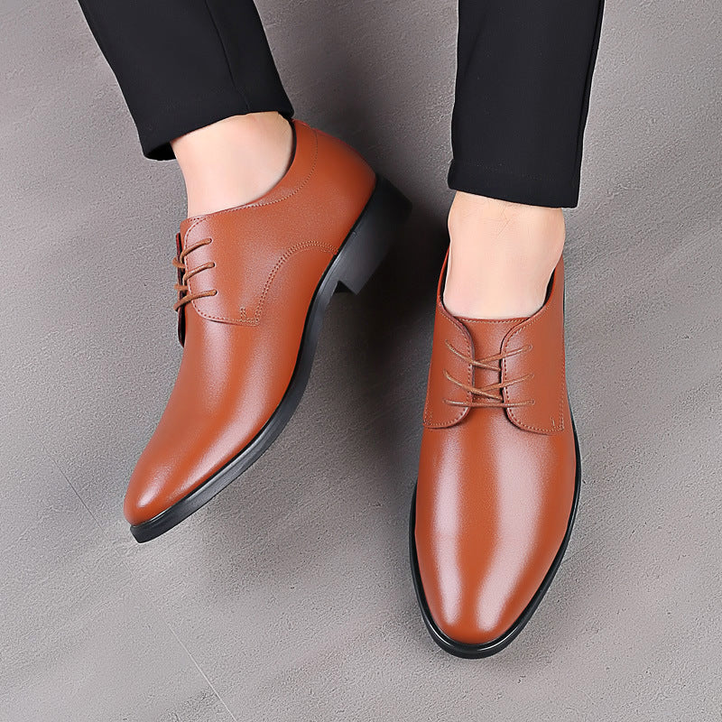 Herren Elegante Schnürschuhe aus hochwertigem Leder