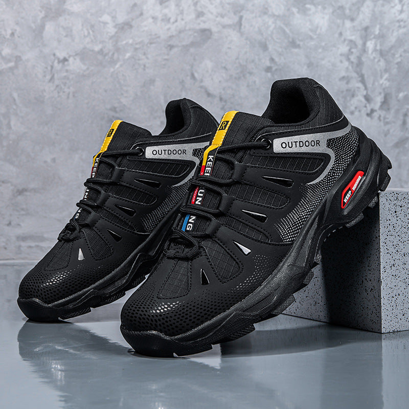 Herren nan leichter Trail- und Outdoor-Laufschuh mit griffiger Stollensohle und gedämpfter EVA-Mittelsohle