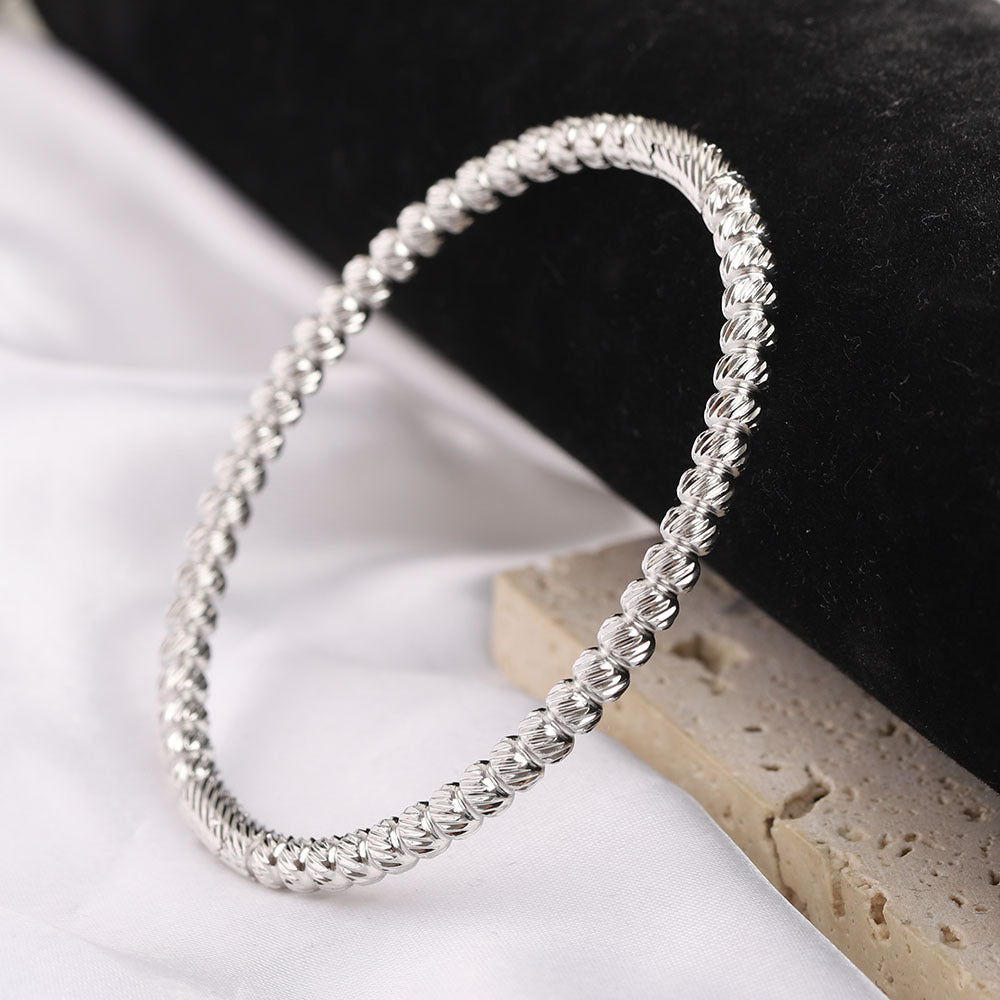 Damen Armreif mit elegantem, gedrehten Design Shop Nory