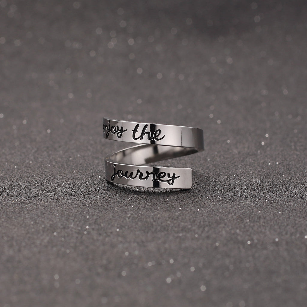 Damen Motivationsring mit inspirierendem Schriftzug Shop Nory