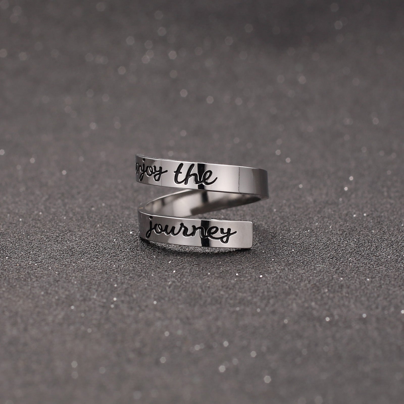 Damen Motivationsring mit inspirierendem Schriftzug Shop Nory