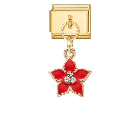 Filigraner Kirschblüten-Anhänger Für Bettelarmband