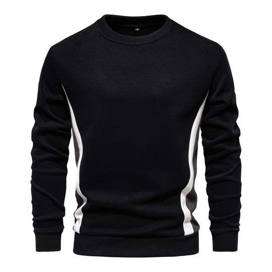 Herren Freizeit-Sweatshirt mit modernem Farbblockdesign