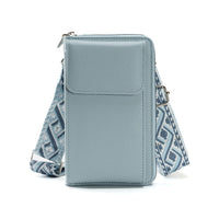 Blaue Handytasche