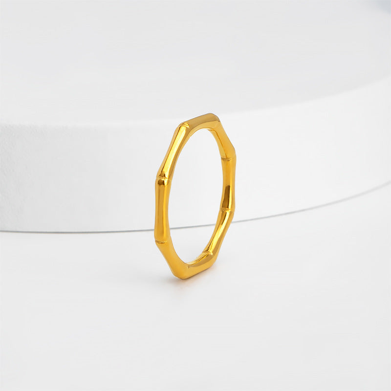 Damen geometrischer Ring im hochwertigen Design Shop Nory