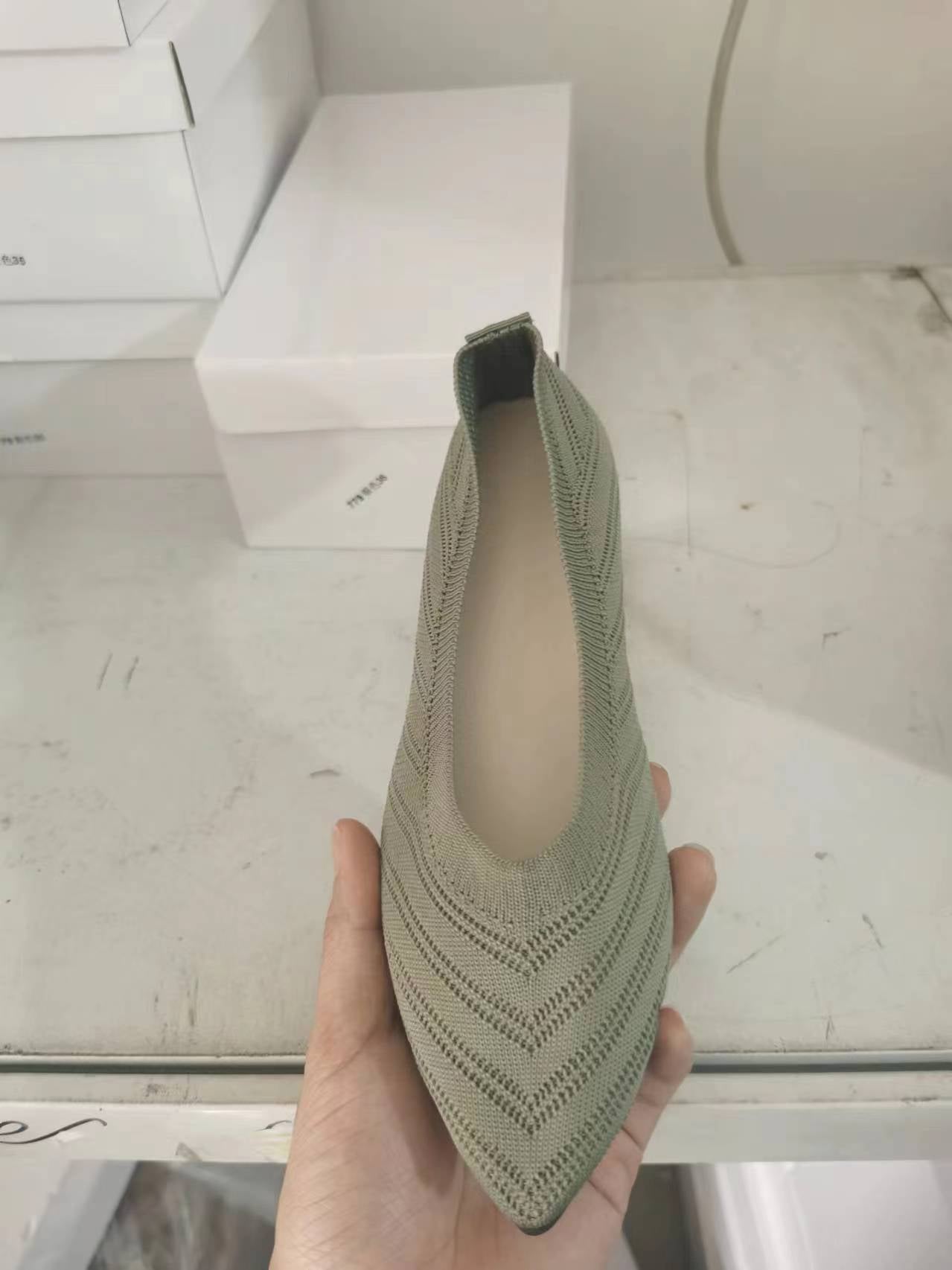Damenschuhe Bequeme Mokkasins Schick