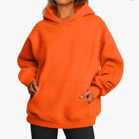 Orange mit Raglanärmeln