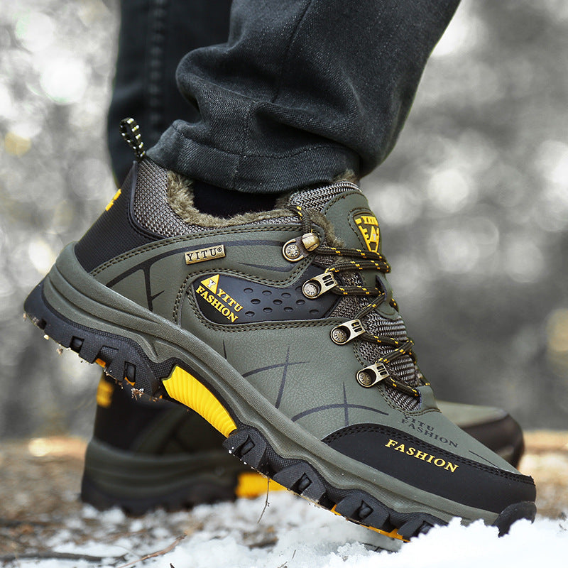 Herren Multifunktionale Outdoor-Schuhe mit rutschfester Sohle und isolierender Innenausstattung