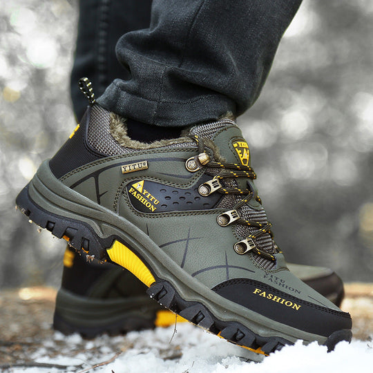 Herren Multifunktionale Outdoor-Schuhe mit rutschfester Sohle und isolierender Innenausstattung