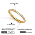 Damen eleganter Schmuckring mit strahlenden Zirkonia Shop Nory