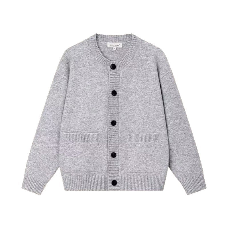 Herren Gemütliche Strickjacke mit Knopfleiste Shop Nory