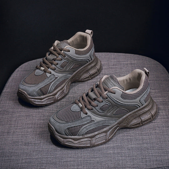 Damen Sportliche Atmungsaktive Sneakers mit dämpfender Sohle Shopnory
