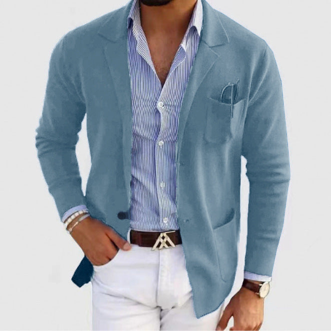 Herren elegante und bequeme Strickjacke