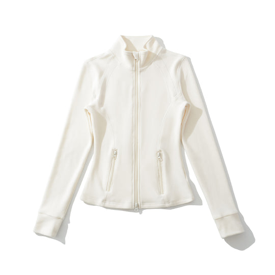 Damen Taillierte Funktions-Fleecejacke mit Stehkragen und formgebenden Teilungsnähten Shop Nory