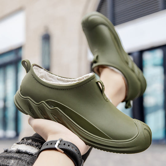 Herren Gefütterte wasserdichte Kurzschlupf-Clogs mit Thermofutter und profiliertem Outdoor-Sohlenprofil Shop Nory