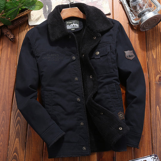Herren Robuste Outdoor-Jacke mit Fleece-Innenfutter Shop Nory