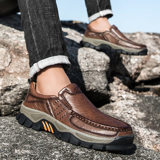 Herren Komfortable Slip-On Freizeitschuhe