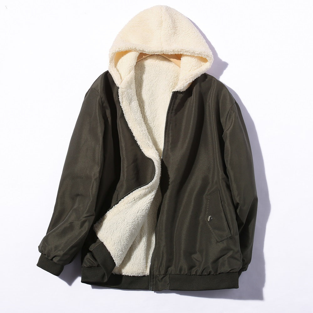 Damen Kuschelige Fleece-Jacke