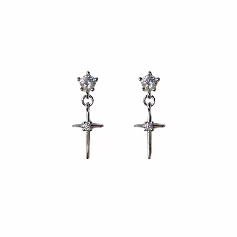 Damen Ohrringe mit funkelnden Zirkonia und elegantem Design Shop Nory