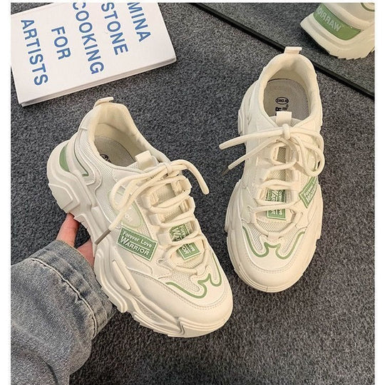 Damen Chunky-Sneaker mit atmungsaktivem Obermaterial und rutschfester Sohle