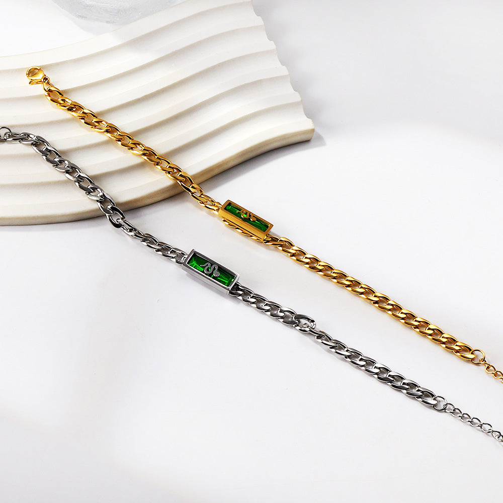 Damen Schmuckarmband mit edlem Design und funkelndem Akzent Shop Nory