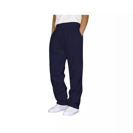 Damen nan ungekürzte Relax-Freizeithose mit hohem Komfortbund, innenliegendem Kordelzug und seitlichen Eingrifftaschen Shop Nory