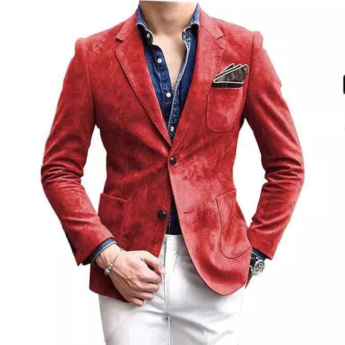 Herren Elegant strukturierter Blazer