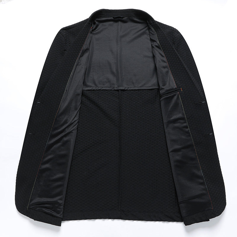 Herren Strukturierter Business-Sakko mit leichtem Stretch und aufgesetzten Taschen Shop Nory