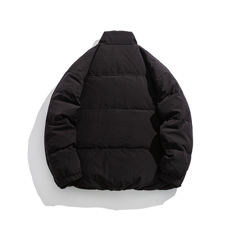 Herren Wattierte Kurz‑Thermojacke mit hohem Stehkragen und verstellbaren Klettbündchen Shop Nory