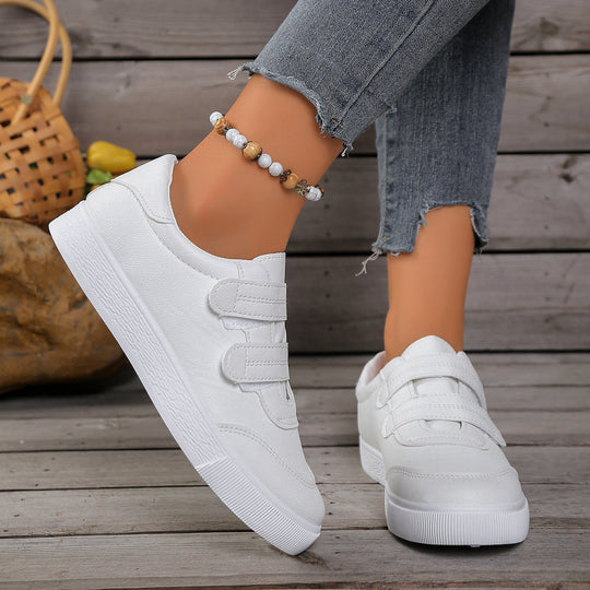 Damen Sneakers mit Klettverschluss und bequemer Innensohle