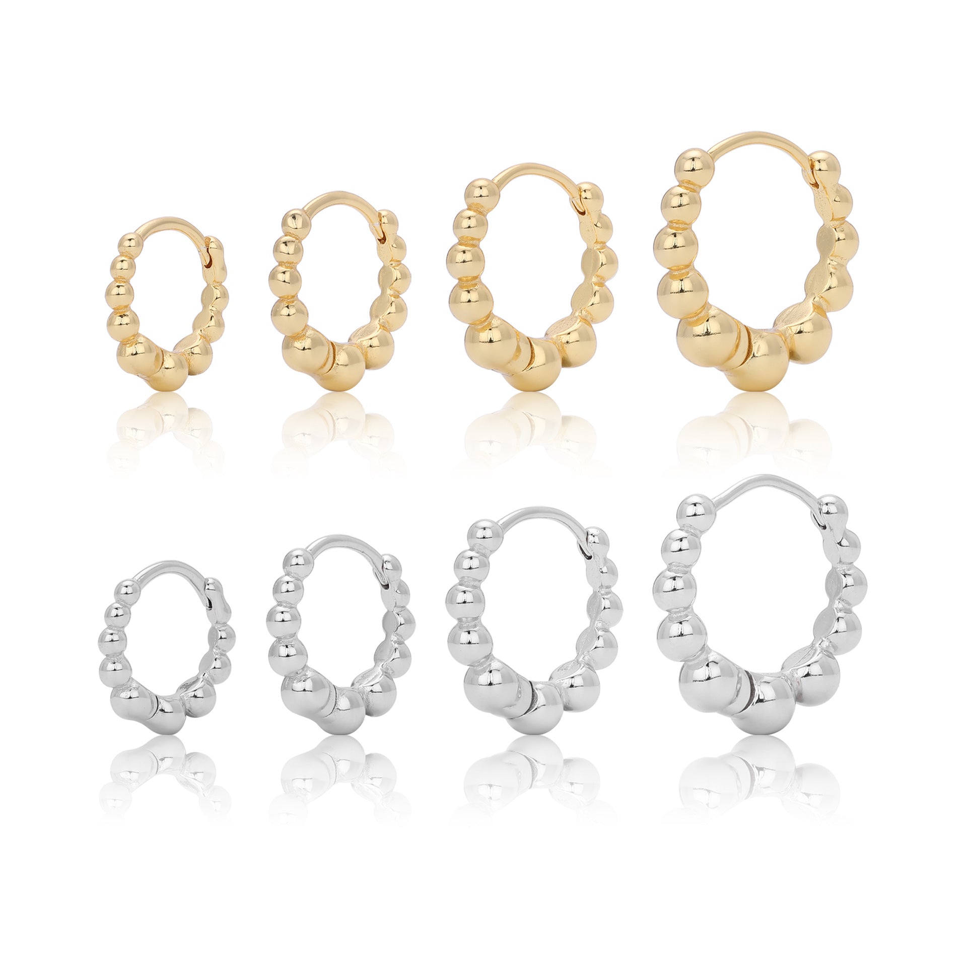 Damen Ohrhänger mit luxuriösen Perlenakzenten aus hochwertigem 925 Sterling Silber Shop Nory