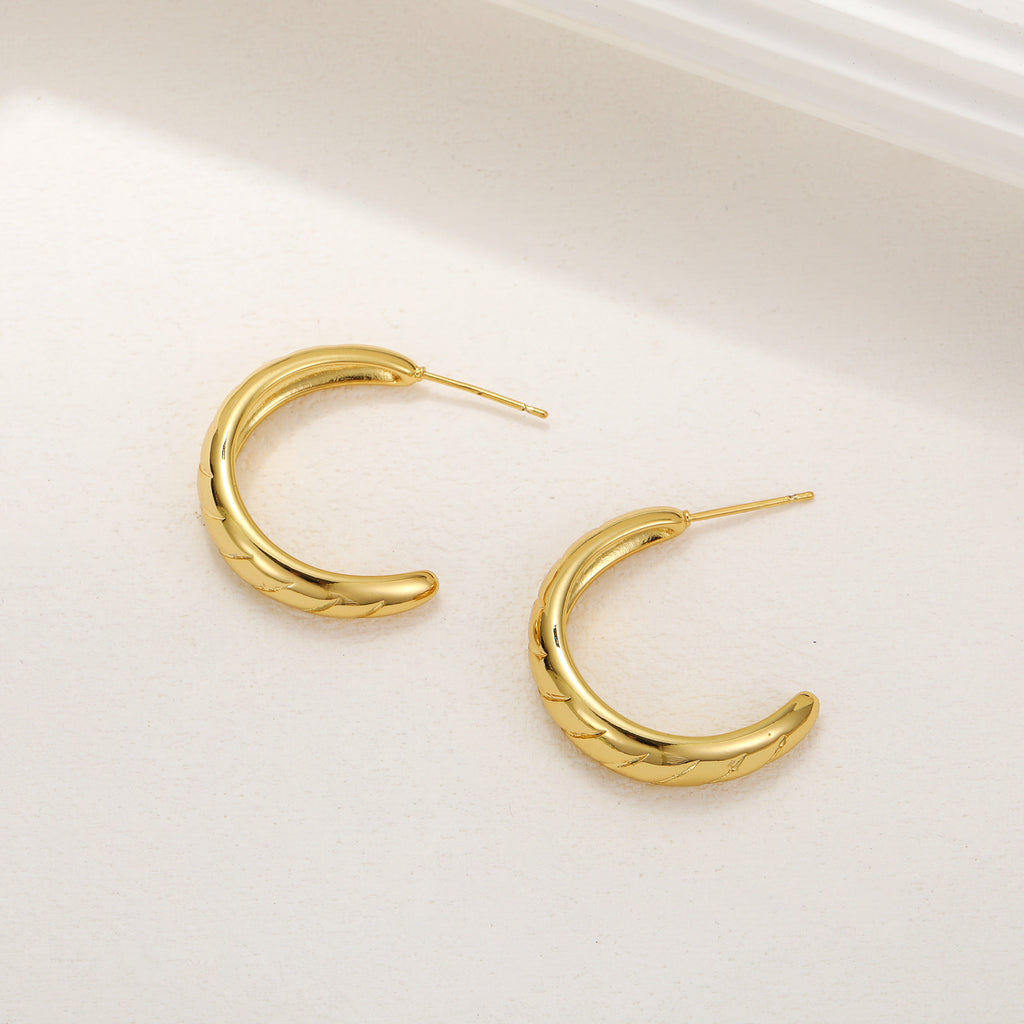 Damen Ohrringe-Set mit vielseitigen Formen und eleganter Goldverzierung Shop Nory