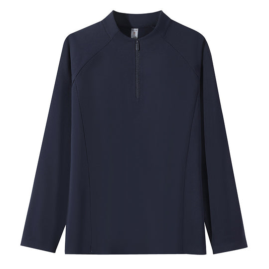 Damen Sportliches Langarmshirt mit Reißverschluss Shop Nory