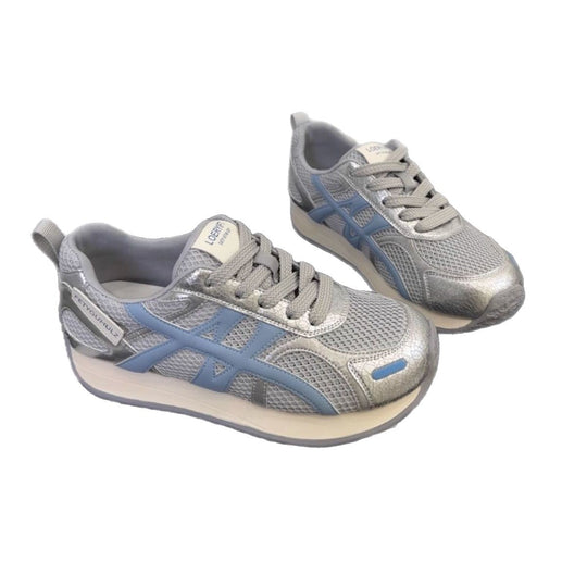 Damen Leichte Freizeit‑Sneaker mit Netzstruktur, stoßdämpfender EVA‑Zwischensohle und Overlay‑Design Shop Nory