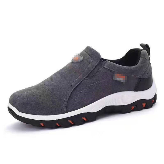 Damen Slip-On Sneaker aus Veloursimitat mit elastischen Seiteneinsätzen und profilierter Gummilaufsohle Shop Nory