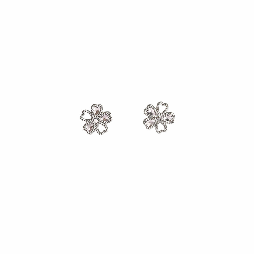 Damen filigrane Blumen-Ohrstecker aus hochwertigem Metall Shop Nory