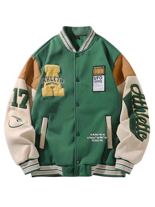Herren Elegante College-Jacke Shop Nory