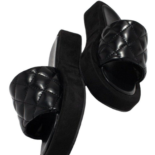 Damen Bequeme Slipper mit gepolstertem Riemen und rutschfester Sohle