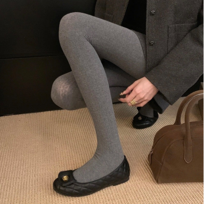 Damen Ballerinas mit schickem Riemen und eleganter Stepp-Optik Shopnory