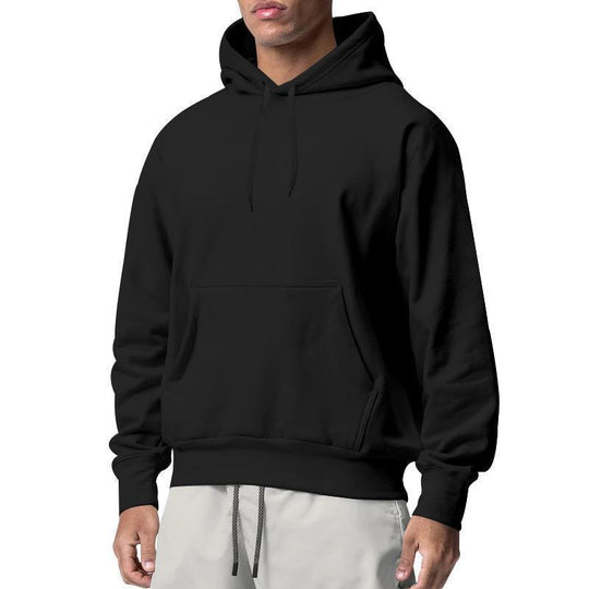 Herren nan Premium-Kapuzenpullover mit Kängurutasche, innen angerautem Fleece, verstärkter Nackennaht und geripptem Saum Shop Nory