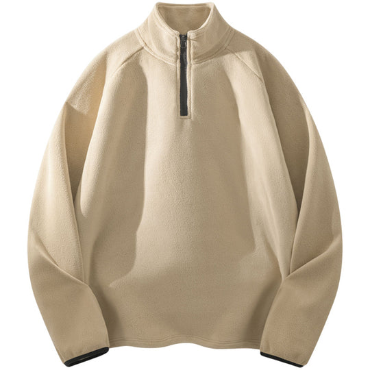 Damen Sportliche Fleecejacke mit Stehkragen Shop Nory
