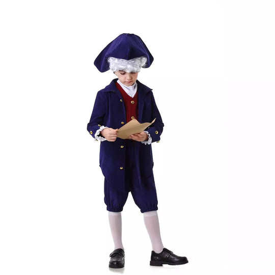 Jungen historisches Kostüm mit eleganter Weste und Gehrock Shop Nory