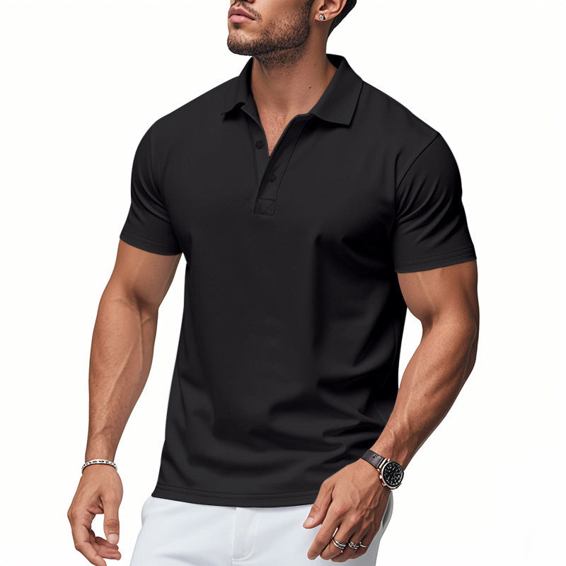 Herren Polohemd mit modernem Schnelltrocknungsstoff und eleganter Passform
