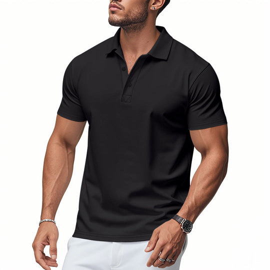 Herren Polohemd mit modernem Schnelltrocknungsstoff und eleganter Passform