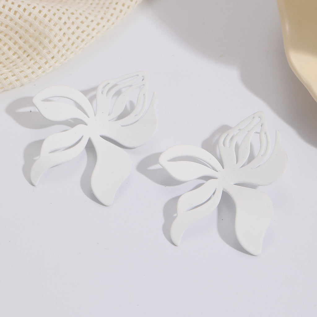 Damen Ohrclips im floralen Größen-Look Shop Nory